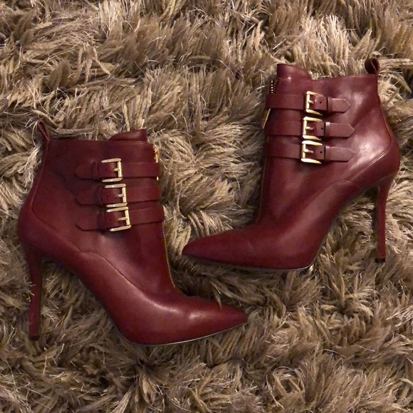 Leather booties - Picture 1 of 2